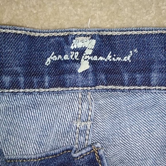 7 for all mankind "A" Pkt Relaxed button fly Denim - Picture 5 of 7